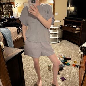 Madewell Lavender Gauze set